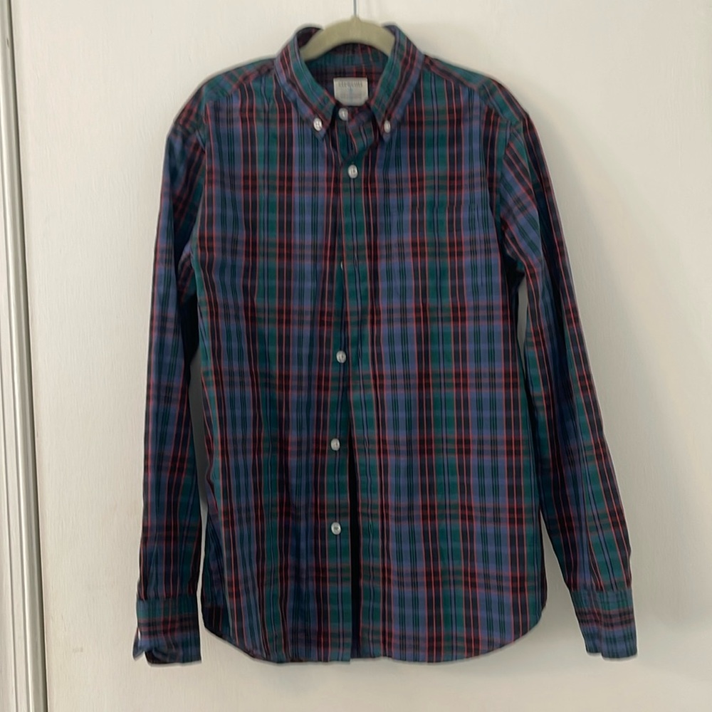 Kid’s secret wash shirt in poplin